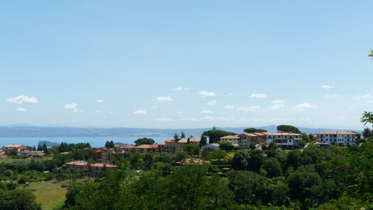 Der Bolsena See von Valentano